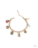 Paparazzi Sailing Through Life - Gold Bracelet