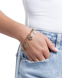 Paparazzi Sailing Through Life - Gold Bracelet