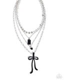 Paparazzi Coquette Cascade - Black Necklace