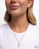 Paparazzi Endless Faith - Gold Necklace
