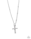 Paparazzi Endless Faith - White Necklace