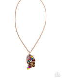 Paparazzi Easter Basket Brilliance - Gold Multi Necklace