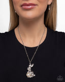 Paparazzi Easter Bunny - White Necklace