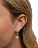 Paparazzi Smoldering Stones - White Necklace