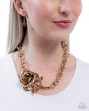 Paparazzi Whimsical Appearance - Gold Necklace