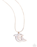 Paparazzi Dolphin Dive - Gold Necklace