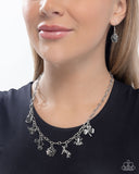 Paparazzi Storyteller Sheen - Silver Necklace