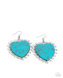 Paparazzi Dazzling Damsel - Blue Earring