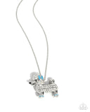 Paparazzi Poodle Pageantry - Blue Necklace