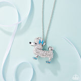 Paparazzi Poodle Pageantry - Blue Necklace