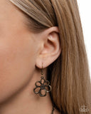 Paparazzi Beau Bouquet - Brass Necklace