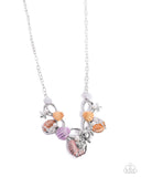 Paparazzi Oceanic Octave - Orange Necklace