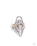 Paparazzi Painted Palooza - Silver Ring