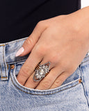 Paparazzi Painted Palooza - Silver Ring