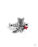 Paparazzi Boot Beginning - Red Ring