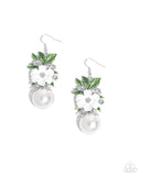 Paparazzi Bouquet Beholder - White Earring