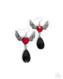Paparazzi Angelic Accomplishment - Red Earring