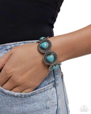 Paparazzi Rural Romance - Blue Bracelet
