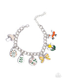 Paparazzi Complex Charms - Yellow Bracelet