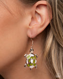 Paparazzi Turtle Tradition - Rose Gold Earring