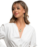 Paparazzi Turtle Tradition - Rose Gold Earring