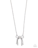 Paparazzi Coquette Celebrity - White Necklace