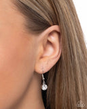 Paparazzi Coquette Celebrity - White Necklace