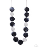 Paparazzi Swatch Shimmer - Black Necklace