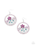 Paparazzi Basic Bouquet - Pink Earring