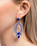 Paparazzi Karma Knockout - Blue Earring