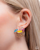 Paparazzi Vacation Mode - Multi Earring