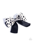 Paparazzi Cow Chic - White Hair Clip