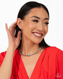 Paparazzi Bewildering Braid - Silver Necklace