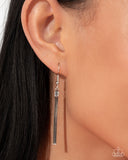 Paparazzi Bewildering Braid - Silver Necklace