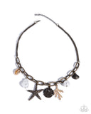 Paparazzi Coral Collection - Brass Necklace