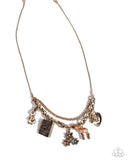 Paparazzi Storybook Setting - Gold Necklace
