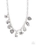 Paparazzi Eclectic Easter - Silver Necklace