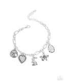 Paparazzi Extensive Easter - Silver Bracelet