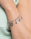 Paparazzi Extensive Easter - Silver Bracelet