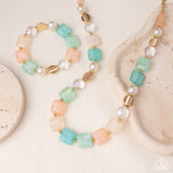 Paparazzi Capricious Cubes - Multi Necklace