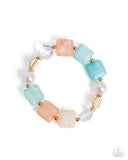 Paparazzi Captivating Cubes - Multi Bracelet