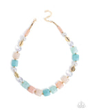 Paparazzi Capricious Cubes - Multi Necklace