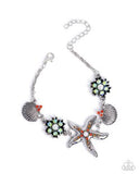 Paparazzi Starfish Single - Orange Bracelet