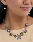 Paparazzi Starfish Song - Orange Necklace