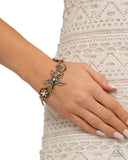 Paparazzi Starfish Single - Blue Bracelet