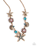 Paparazzi Starfish Song - Blue Necklace