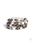 Paparazzi Devoted Dragonfly - Brass Bracelet