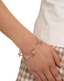 Paparazzi Fairytale Flourish - Rose Gold Bracelet