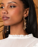 Paparazzi Crescent Call - Purple Earring