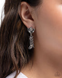 Paparazzi Boot Scootin Ballad - Silver Earring